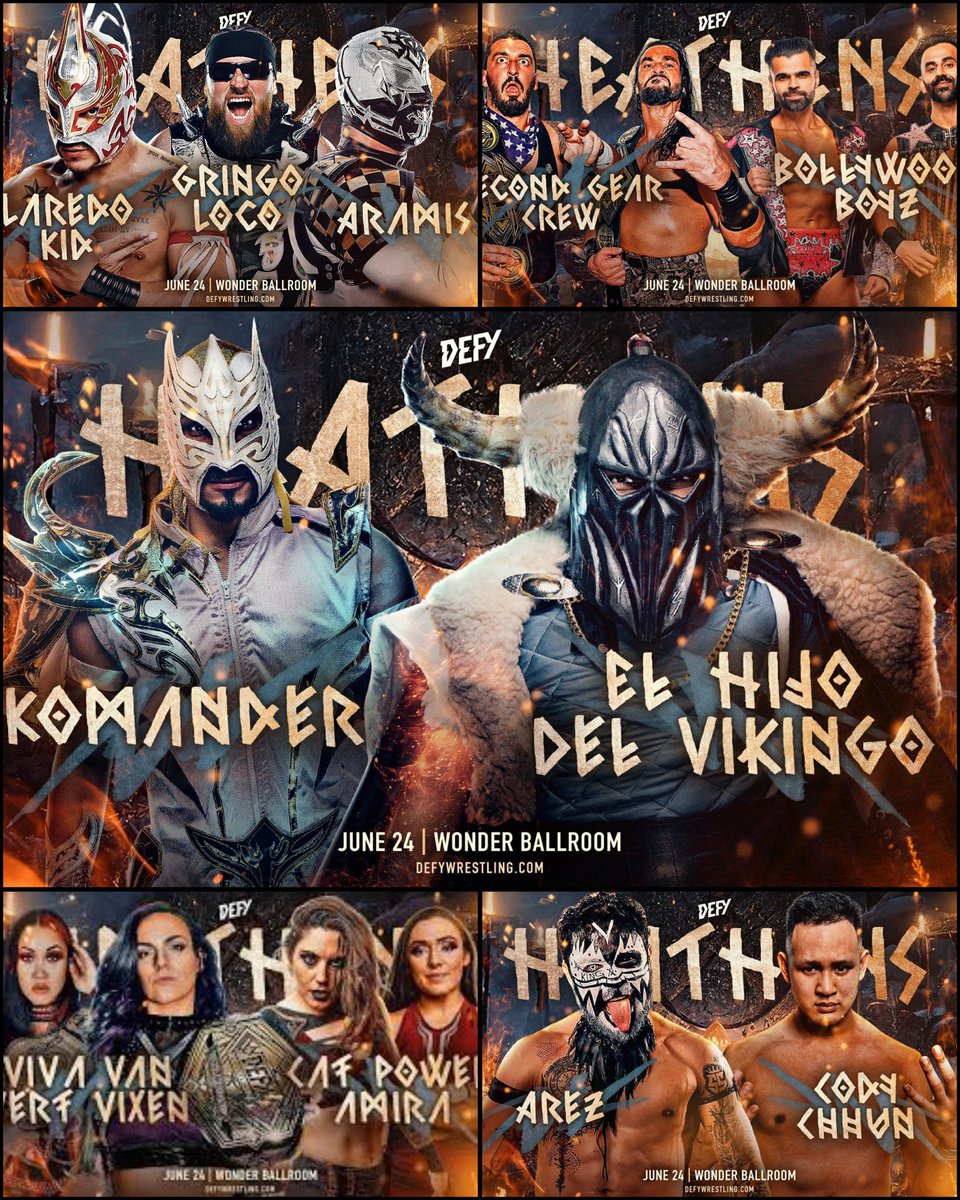 KaydrianWebb's tweet photo. So much great things going on in @defyNW #DefyNow

#DefyHeathens
#DefyXProgress
#DefyPrimoLucha https://t.co/xW3vlBEptQ