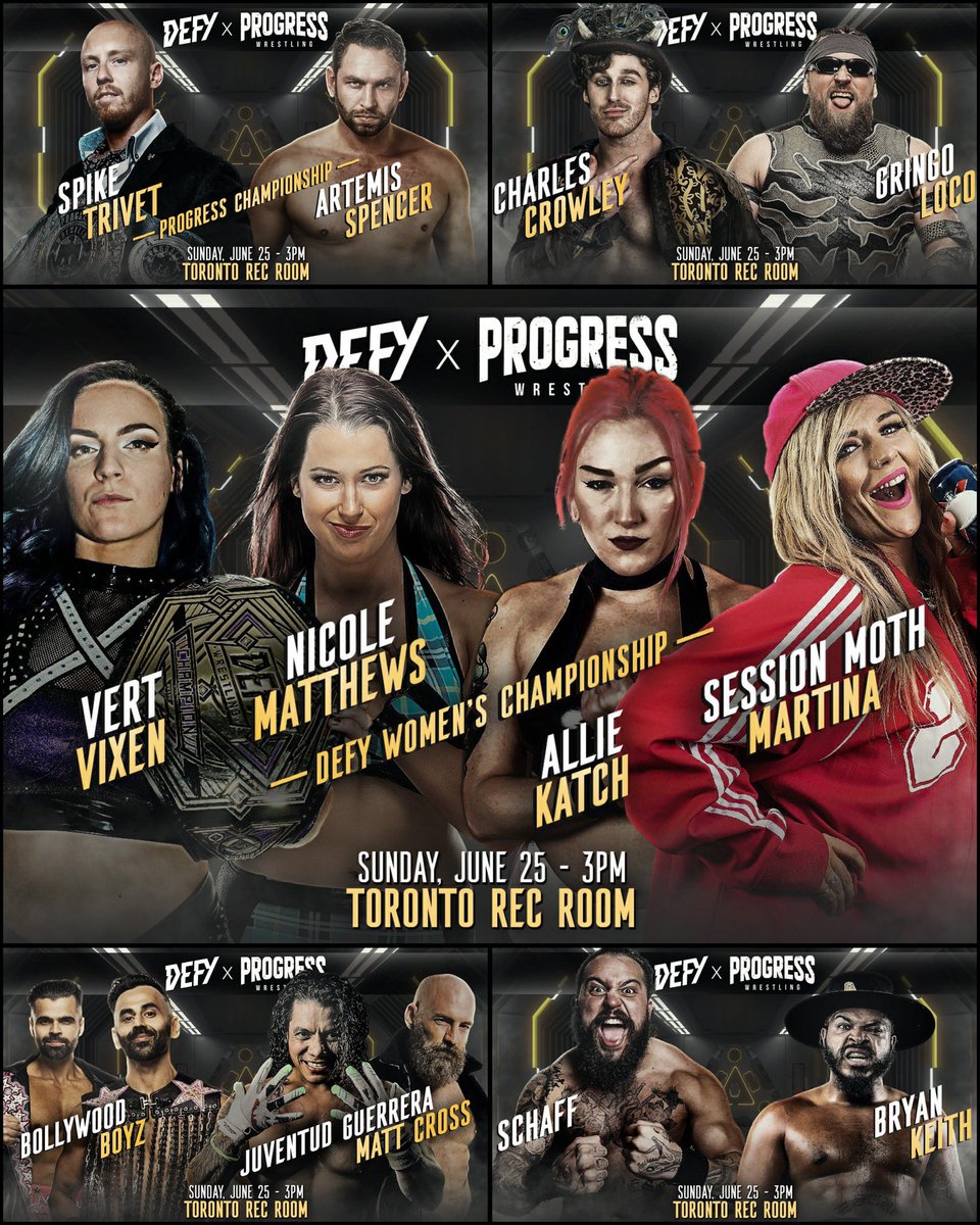 KaydrianWebb's tweet photo. So much great things going on in @defyNW #DefyNow

#DefyHeathens
#DefyXProgress
#DefyPrimoLucha https://t.co/xW3vlBEptQ