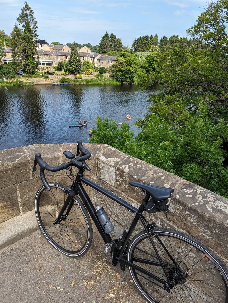 markhadfield's tweet photo. A lovely Father's Day morning cycling around beautiful Northumberland. A nice bit of cake in Capheaton Tearoom too 🍰 https://t.co/aVGFDe1cq0