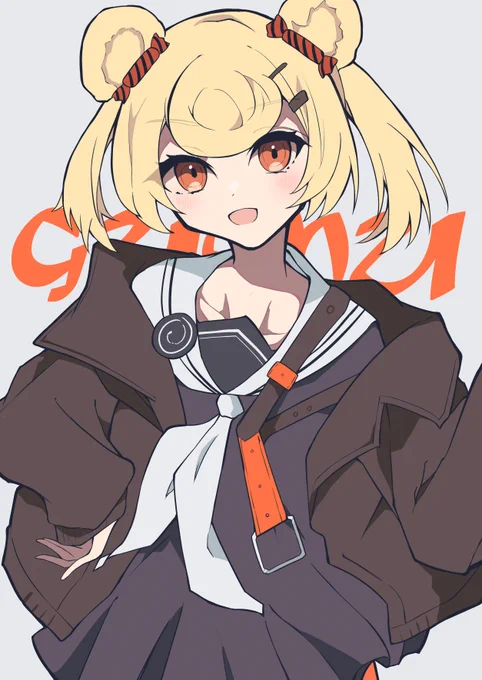 "グムがやるよ～!"のイラストです!kawaii!! #アークナイツ #明日方舟 #イラスト