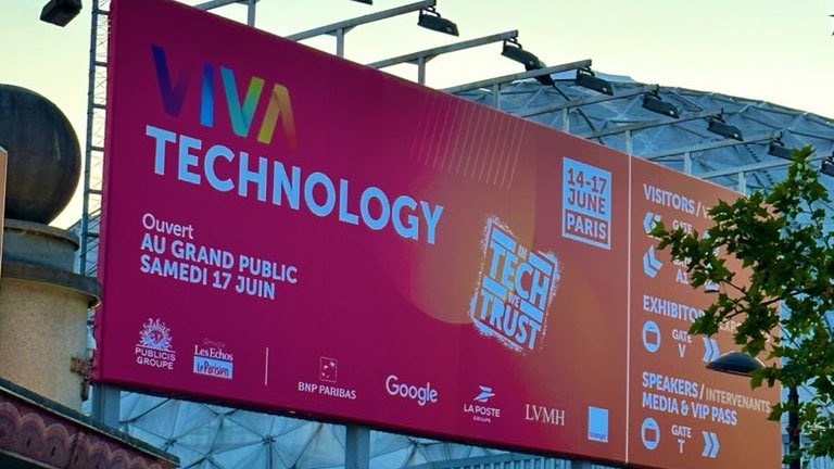 #VivaTech s’impose comme le rendez-vous incontournable mondial de la tech et des startups 👍

🟠150 000 visiteurs à la Porte de Versailles
🟠405 000 visiteurs online
🟠11 400 startups
🟠2800 exposants
🟠+450 speakers

🕑RENDEZ-VOUS DU 22 AU 25 MAI 2024