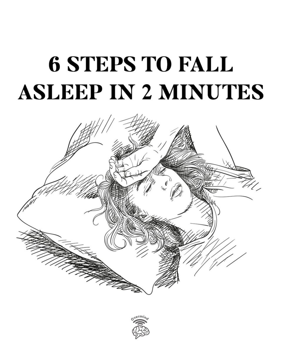 6 STEPS TO FALL ASLEEP IN 2 MINUTES Thread Thread From Overmind 6-steps-to-fall-asleep-in-2-minutes-thread-thread-from-overmind