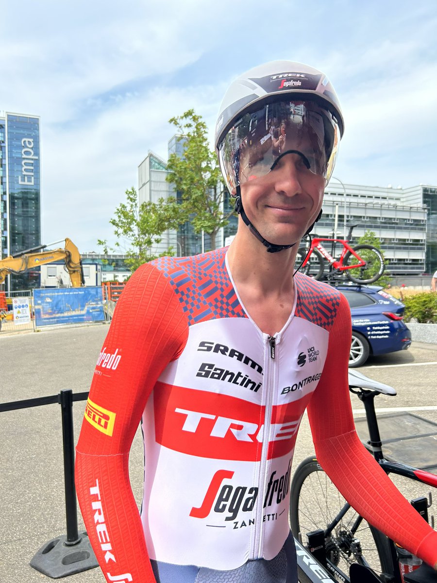 Next up… the men at #tourdesuisse #tds2023 🇨🇭: @EdwardTheuns 14:38 @SunJjak 15:07 @Filobaroncini 15:09 @JulienBernard17 15:41 @tonygallopin 15:42 @skjelmose_ 💛 16:28