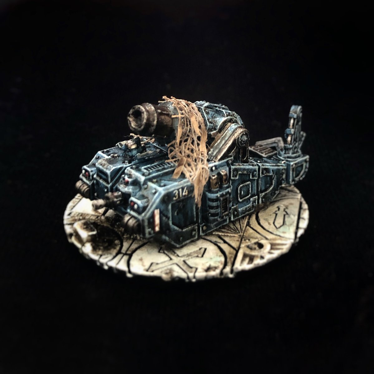 backtohobbyM's tweet photo. Death Korps of Krieg
143rd Siege Regiments
Bombard
I dive deeper into 6mm scale.
And I am having a LOT of fun !
#imperialguard #astramilitarum #siegetank #artillery #6mmscale #wargaming #dkok #deathkorpsofkreig #6mmscifi #tabletopminiatures #warhammercommunity #epic40k https://t.co/U4uYyCLkgL