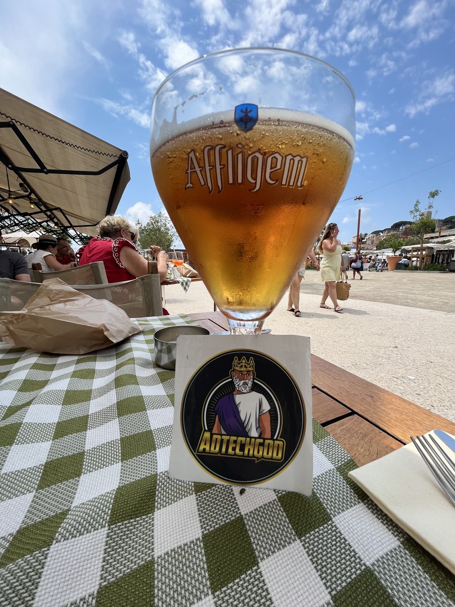 AdtechGod's tweet photo. Need to drink this before it gets warm.

#CannesLions2023 #adtechgodpod https://t.co/YMonv7kGW1