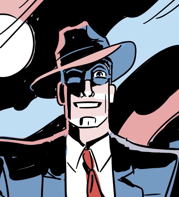 「Quick Will Eisner's THE SPIRIT 」|Dan Schkadeのイラスト