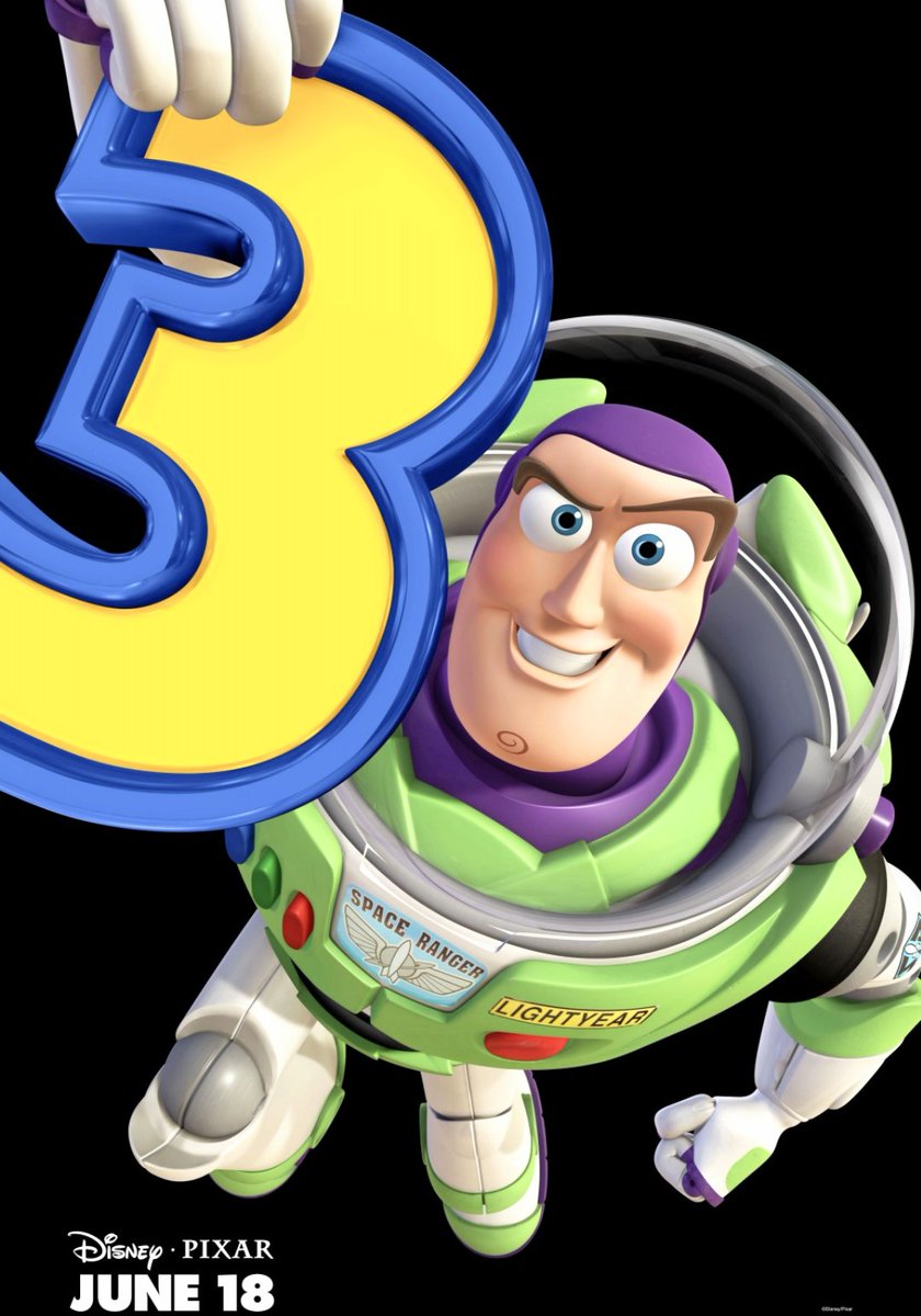 'To Infinity & Beyond!' - #BuzzLightyear.
#ToyStory3 Released 13 Years Ago Today.