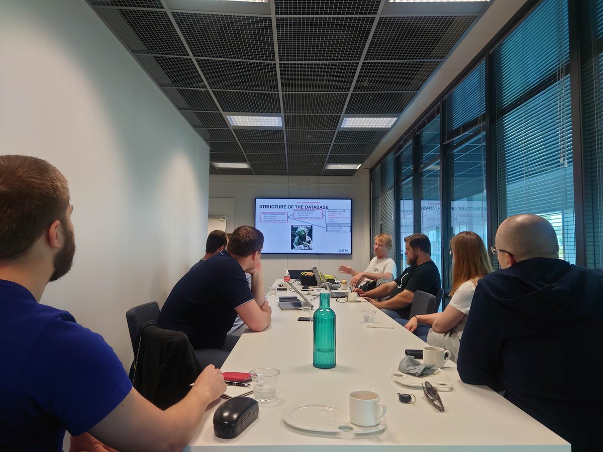 EgtTwinn's tweet photo. Geological Survey of Estonia GIS specialists are currently on a scoping visit to the Geological Survey of Finland. Learning how data management is done in both organisations is the primary target of this visit.
#geology #egttwinn #GIS https://t.co/r0QSd5mt6u