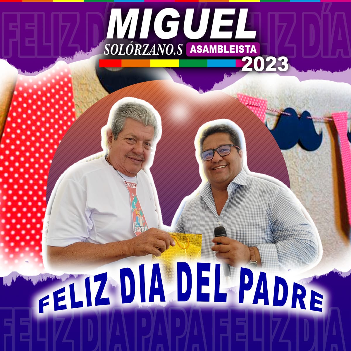 ElPopularMagalo's tweet photo. “Un padre es alguien de quien estar orgulloso, alguien a quien decir Gracias y, sobre todo, alguien a quien amar. 

Un día muy importante para nosotros, damos gracias a Dios por este maravilloso don de ser padre.

Expreso mis felicidades a todos los padres. 

¡Feliz día! https://t.co/5Z9DK2wxOp