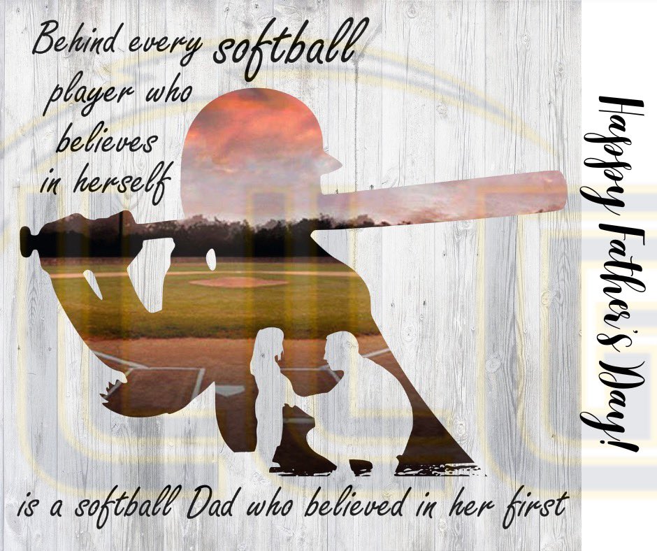 Happy Father’s Day to all the softball dads!