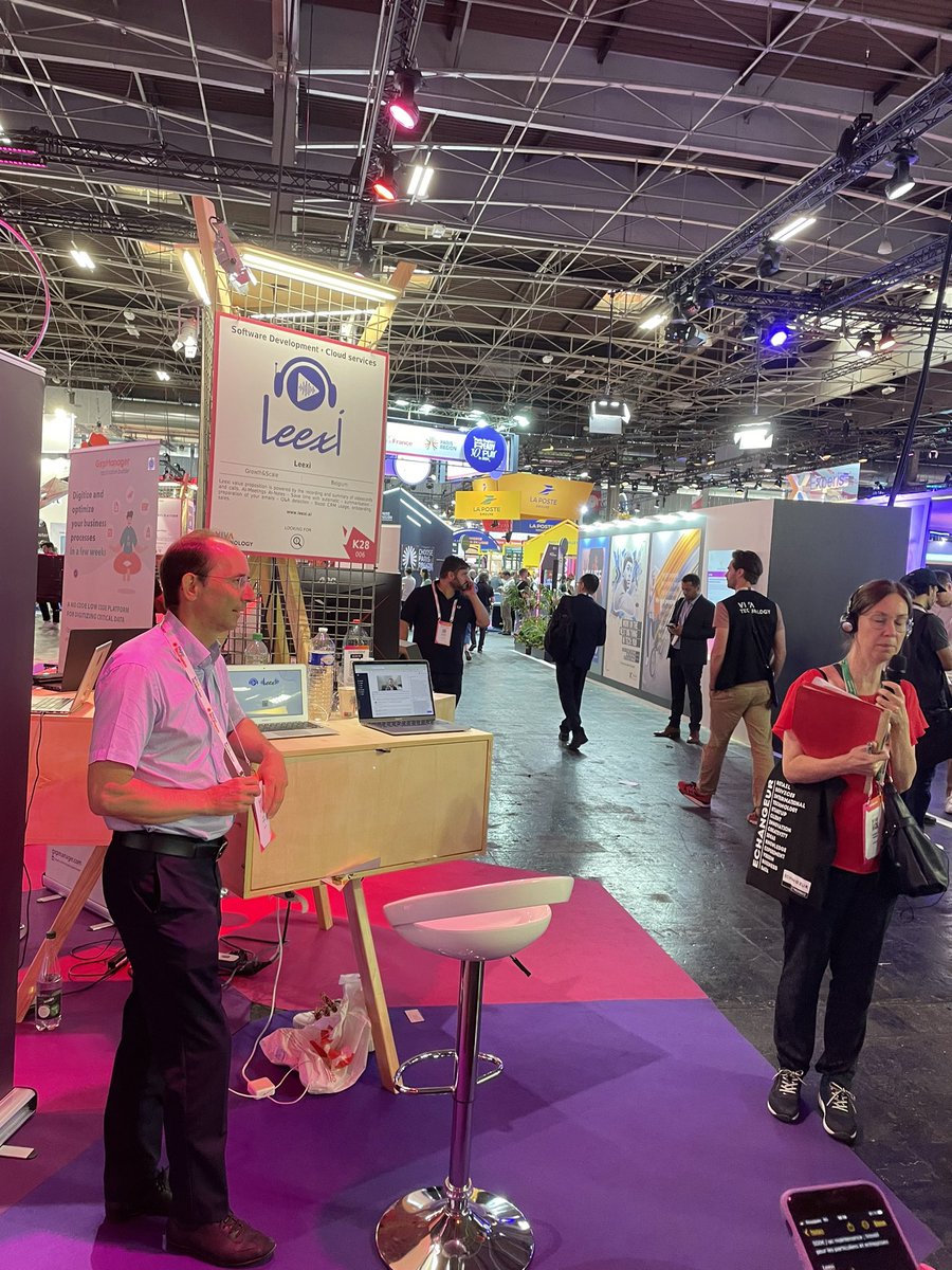 Focus sur #Leexi : plateforme d’intelligence conversationnelle pour résumer vos appels et visioconférences. #VivaTech #AI @Ym78200 @IsabellePiel29 @Nicochan33 @LaurentAlaus @pierrepinna @tewoz @Shi4Tech @jblefevre60 @3itcom @mallys_ @FmFrancoise @Nad_Alves @DanielleLargier