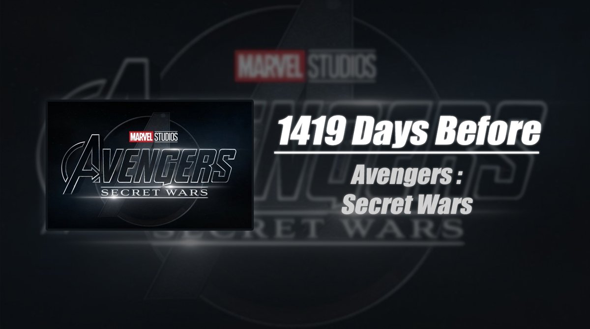 1419 days before #AvengersSecretWars