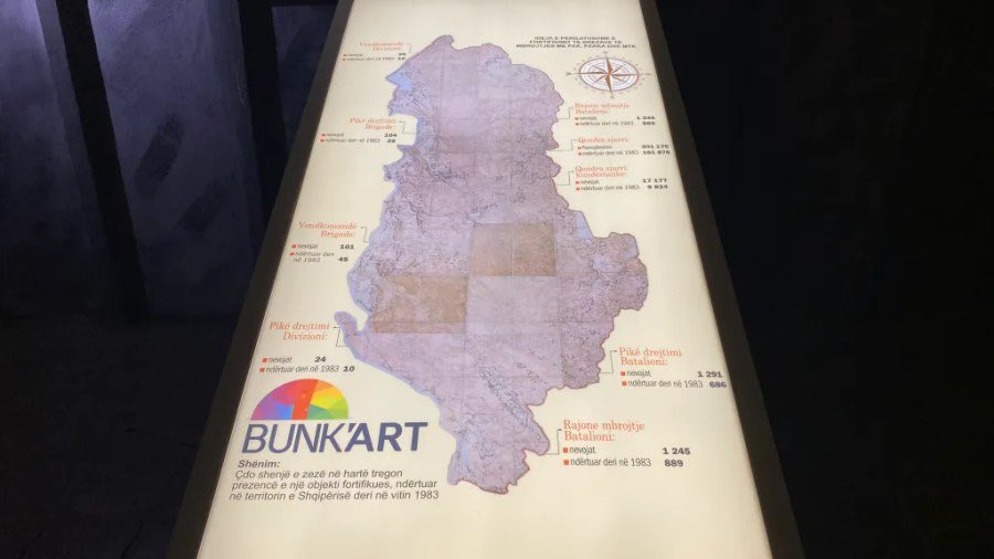 besides_obvious's tweet photo. Bunk’Art is a network of museums and art spaces located in #Albania that aims to preserve and showcase the country’s Cold War history. The term “bunkart” is a portmanteau of “bunker” and “art.” In this article we review the Bunk’Arts in #Tirana 👉 https://t.co/ThyaKfFB9a https://t.co/n1fZHjImZd