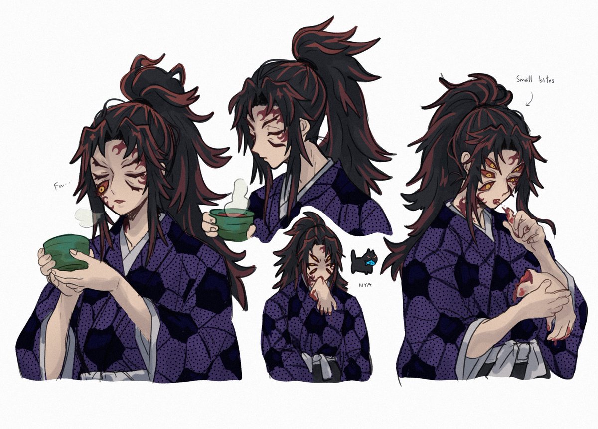 This is how I picture him eating
(Please eat a lot more…)