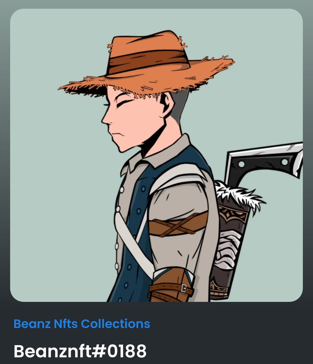 beanznfts's tweet photo. Opensea - https://t.co/RRwBoV0mgC…

Instagram -  https://t.co/EvH8M5dzXi…

=0.005 ETH 

#NFTbuyers #NFTCrypto #NFTdrop #NFTcollection #nftcollector  #NFTProject #OpenSeaNFT #NFTphotography  #nftart #NFTCommunity #NFT #NFTGiveaway #NFTcollections #ethereum #Giveaway #blockchains https://t.co/rO4JyexB5L