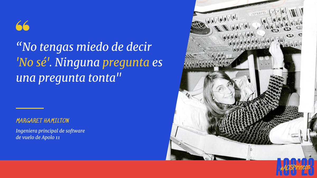AOS_AgileSpain's tweet image. El miedo a parecer que no sabes y al error sin duda es un tema que saldrá en #AOS23 #AOSPirineos

👉 Más sobre Hamilton: mujeresconciencia.com/2021/07/23/mar…

👉  Tus entradas aquí:
aos.agile-spain.org/#entradas

@agilespain @AgileAragon @agileNorte @leanagilebcn
#Agile #OpenSpace