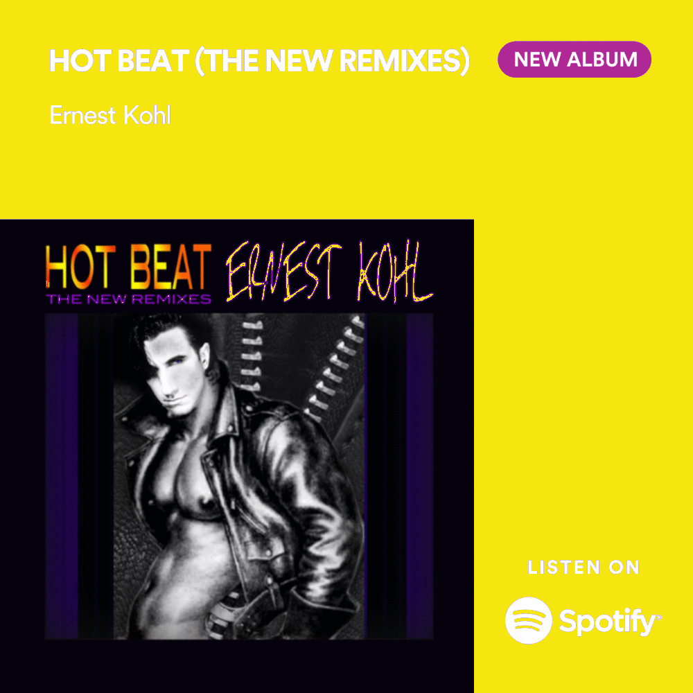 Stream The Brand New Smash #1Hit: ERNEST KOHL -HOT BEAT (THE NEW REMIXES) Right Now!:     
Feat. 25 Hot New Remixes!!!🔥 
Spotify: rb.gy/i72dx   
YouTube: rb.gy/1z5jf   
Apple/iTunes: apple.co/3WWOaZI 
#1Hit #Top40 #NewRelease #Pop #EDM #DanceMusic