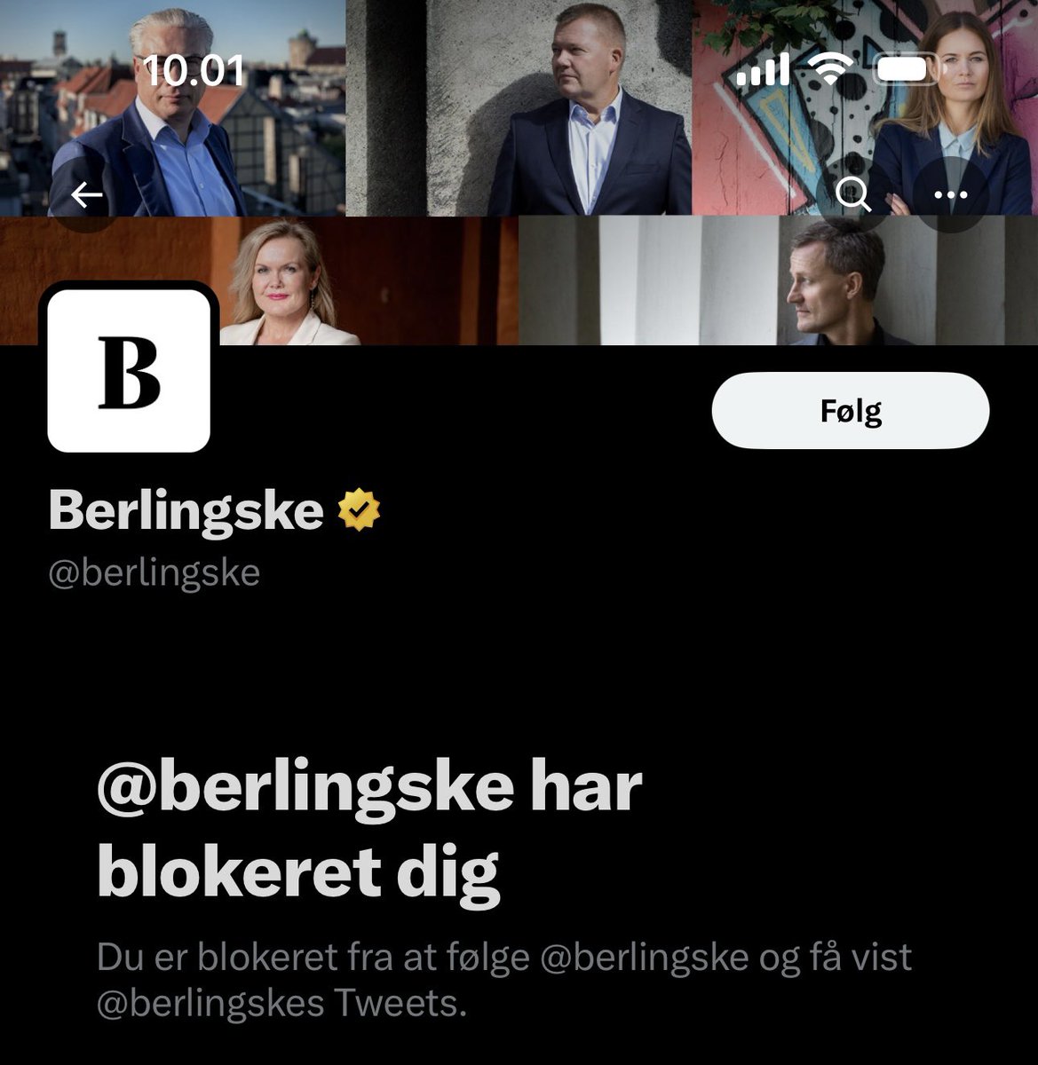 Dette er, hvad der sker, hvis du ikke er enig med Berlingske i al deres sludder og sladder‼️🤣🤮 #berlingske
