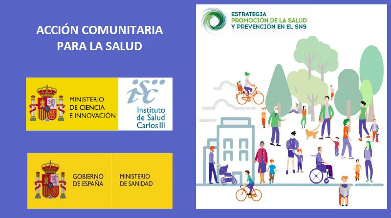 #FormacioSalutIB⚠️Demà 19/06/23 darrer dia d'inscripció al Curs "Acción comunitaria para la salud"
📝 Organitza <a href="/sanidadgob/">Ministerio de Sanidad</a> <a href="/SaludISCIII/">Instituto de Salud Carlos III (ISCIII)</a> 
👩‍💻 Curs en línia
➡️ Info buff.ly/43wZa2f
📢 <a href="/ibsalut/">Servei de Salut de les Illes Balears (IB-SALUT)</a> <a href="/asmen_ibsalut/">Àrea de Salut de Menorca</a> <a href="/asef_ibsalut/">asef</a> <a href="/apmallorca/">Gerència d'Atenció Primària de Mallorca</a> <a href="/ibamfic/">🩺Ibamfic</a> <a href="/semfyc/">semFYC</a>  <a href="/RAMIBBALEARS/">Reial Acadèmia de Medicina de les Illes Balears</a> <a href="/Coiba1/">COIBA</a>