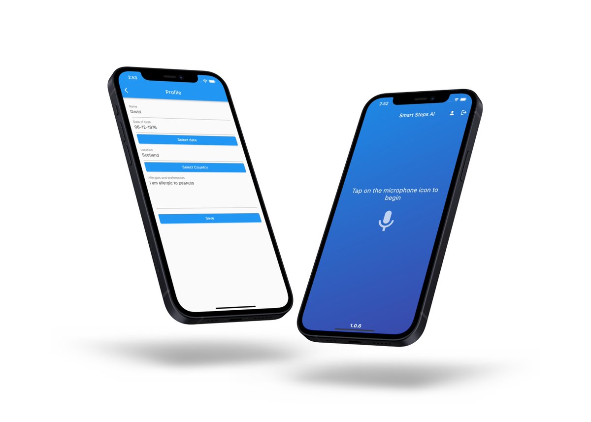 smartstepsai's tweet photo. Smarts steps v1.0.6 is out today! It includes helpful commands to start and stop your conversations and some ui fixes. https://t.co/SojVIIVuPL #dementia #braininjury #TBI #recovery #techforgood #ai https://t.co/8DNrWAB5kP