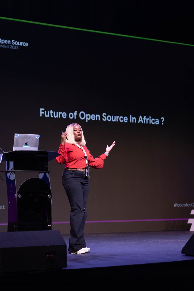 osca_hq's tweet image. For open source to thrive in Africa, we need the support and engagement of a vibrant and inclusive community. 

Our founders @Kolokodess and @Samson_Goddy gave an excellent  keynote speech on how community can serve as a catalyst for OSS expansion in Africa.   

#oscafest23