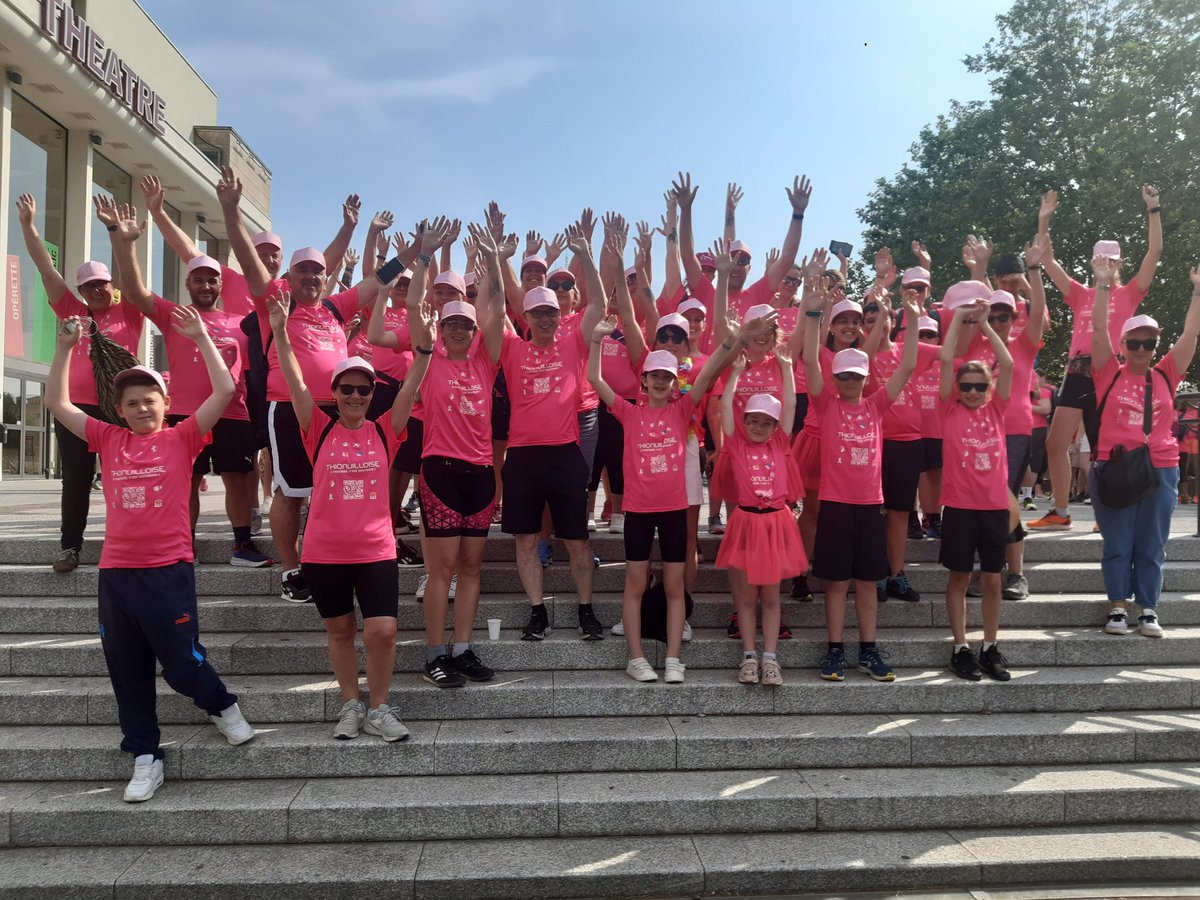 EDFCattenom's tweet photo. Les salariés de la centrale de #Cattenom et leurs familles sont fiers de soutenir les @DAMESDECOEUR à l'occasion de la marche/course emblématique #LaThionvilloise 💜

@VilleThionville @EDF_GrandEst #DLDJuillet https://t.co/La1hbCcwkd