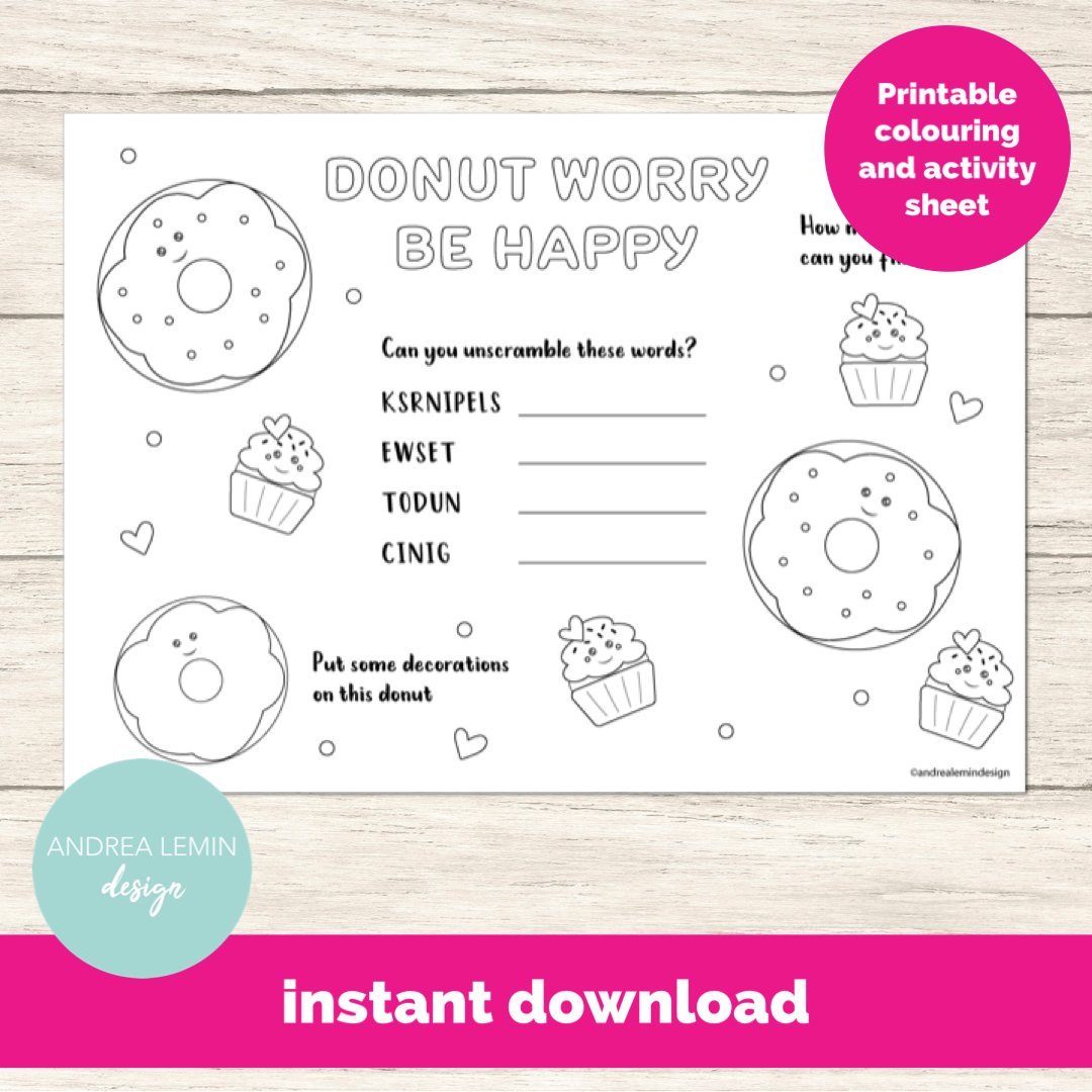 andrealem's tweet photo. Printable activity sheets for kids. Great for birthday parties, or just to keep them entertained.
Available as an instant download in my shop
https://t.co/AyaNYLVJVQ

#UKGiftHour #UKGiftAM #shopindie #activitysheets #colouring https://t.co/m6zppmm65G