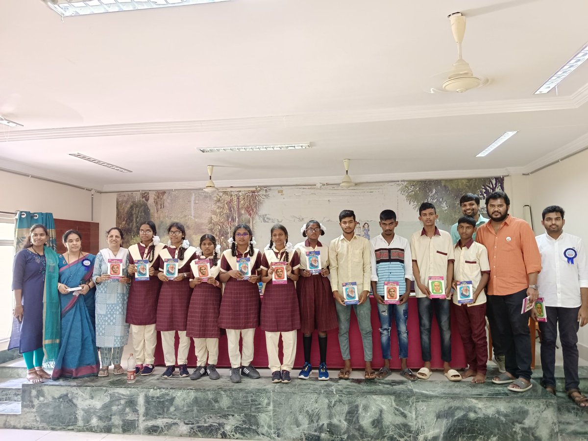 krsnakanthk's tweet photo. Art, Drawing, Painting and Essay writing competitions were conducted for Primary, Secondary and College Level Students at Project Monitoring Complex, Panagal, Nalgonda, on occasion of TRADU - Manchineella Panduga Celebrations. https://t.co/VFuP6hz43J