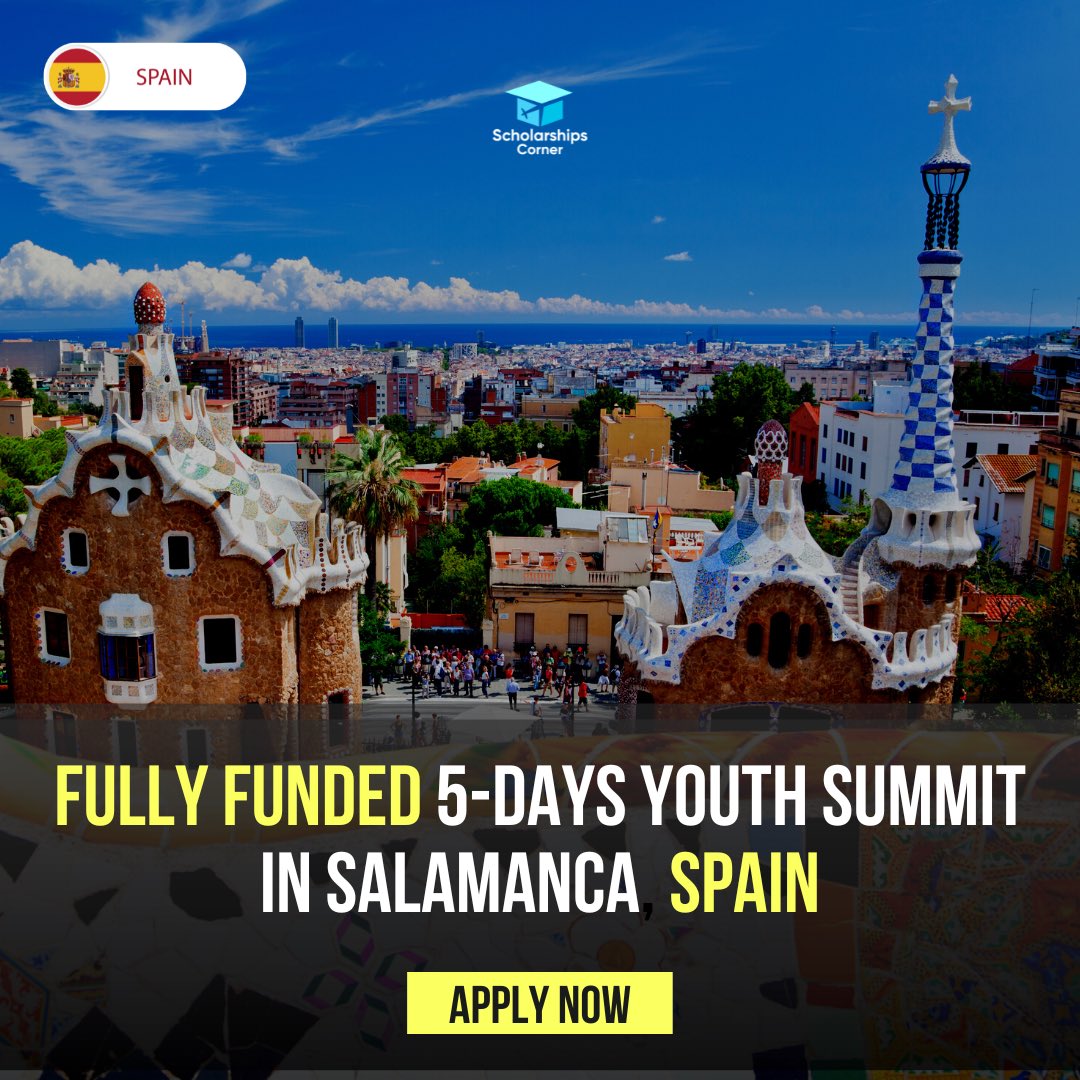 5th ASEF Young Leaders Summit 2023 in Spain | Fully Funded

Link: scholarshipscorner.website/5th-asef-young…

The organizer will provide:
1) Shared accommodation
2) Meals
3) Visa Support Letter
4) A travel subsidy for participants traveling from abroad

Deadline: 9 July 2023.

#ScholarshipsCorner