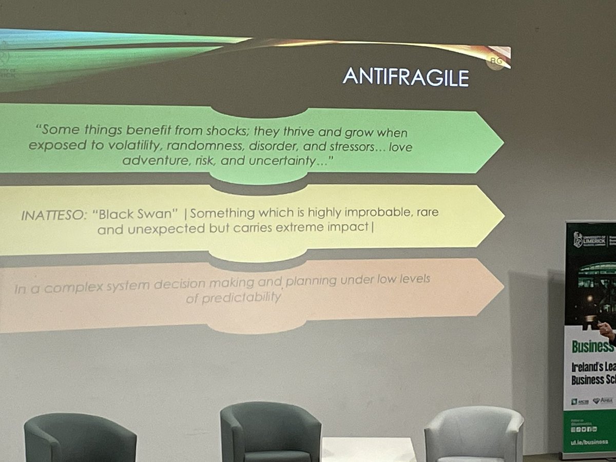Fantastic takeaways from the  #cuttingedgeperformance conference but constant theme is that we work with humans and we should challenge them to grow. Antifragile mindset should be embraced.