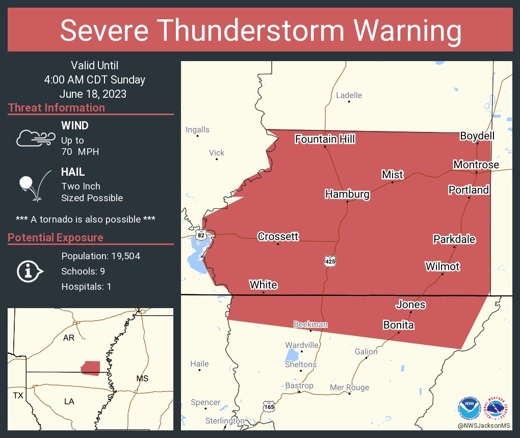 NWS Severe Tstorm on Twitter "Severe Thunderstorm Warning continues