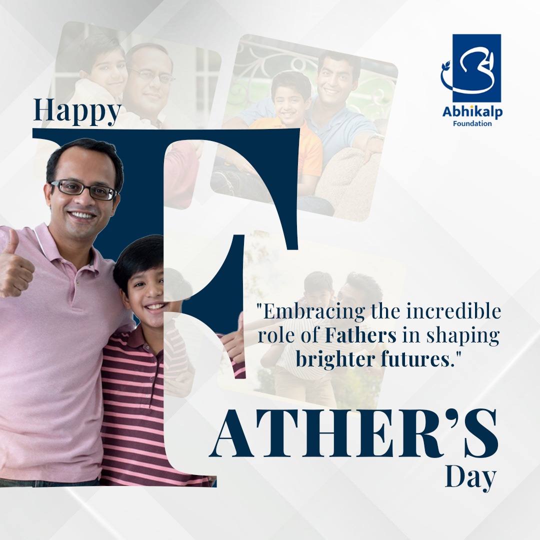 'Embracing the incredible role of fathers in shaping brighter futures.'
.
.
.
.
.
.
.
.
#fathersday2023 #happyfathersday #abhikalpfoundation #ngo #ngoindia  #educating_india_24x7 #underprivilegedchildren #socialwork #educationforlife  #whyqualityeducation