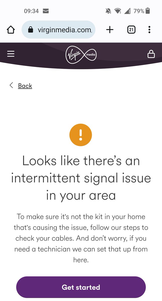 Ichnos77's tweet photo. @virginmedia Another weekend and another issue. Is it a general problem in my area (PL1) or is it related to my Hub (the diagnostic failed, as usual)? https://t.co/WDNsFs3o7A