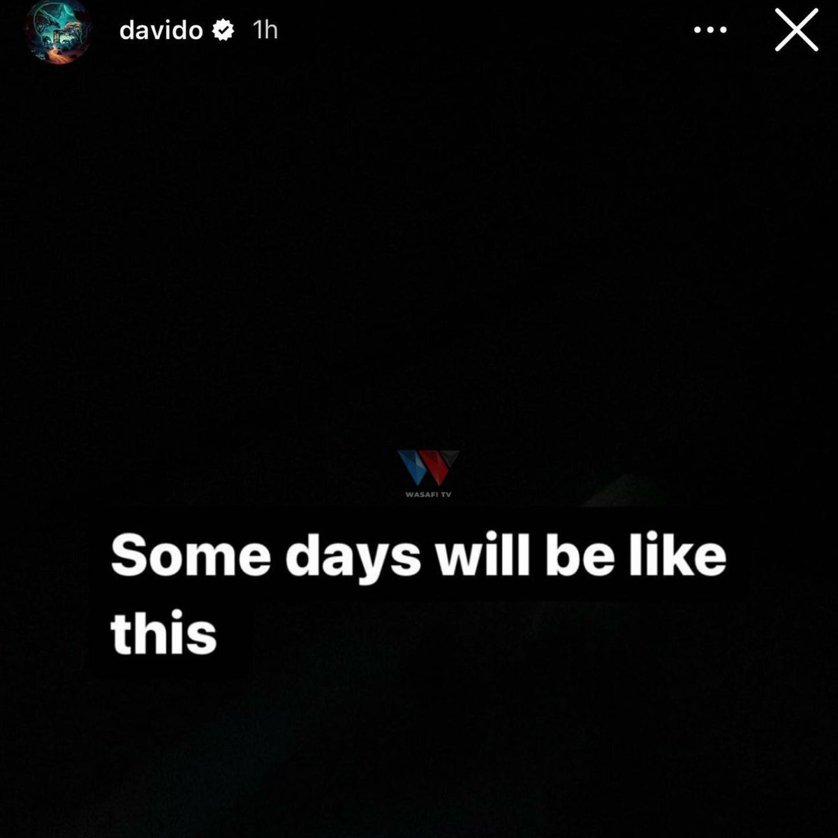 wasafitv's tweet photo. @Davido is having a “difficult” Father's Day, But he thanks God For Strength. (Mourns the Death of His Bby #IfeanyiAdeleke) 
__________________

#Davido Anasema Anasiku Ngumu Sana Leo (Siku Ya Baba Duniani) Ikiwa Bado Anaendelea Kuomboleza Kifo Cha Mtoto Wake #Ifeanyi Aliyefariki Novemba Mwaka Jana 2022 Kwa Kuzama Kwenye Swimming pool Nyumbani Kwake Huko Lagos, Nigeria 

"Siku Baba Duniani Ni Ngumu Sana Kwangu Leo,
Lakini Namshukuru Mungu Kwa Kunipa Nguvu"

"Maji Yanejaa Machoni Mwangu Lakini Nitakuwa Sawa"

"Kuna Siku Zitakuwa Kama Hivi"

✍:#TRIGGAH 

#AfricaIsWatching #WasafiDigital