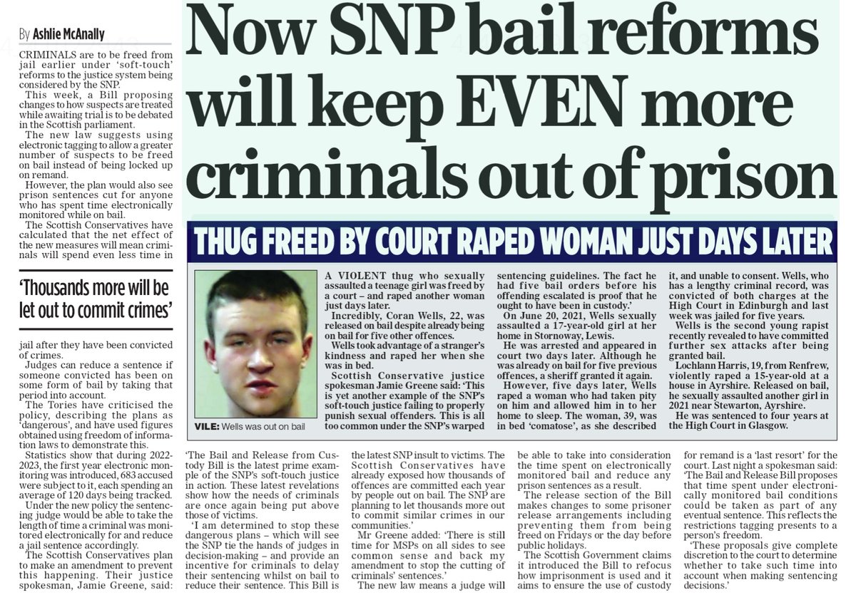 Agent P on Twitter "SNP soft touch justice is about to get a lot softer. There's no point in us