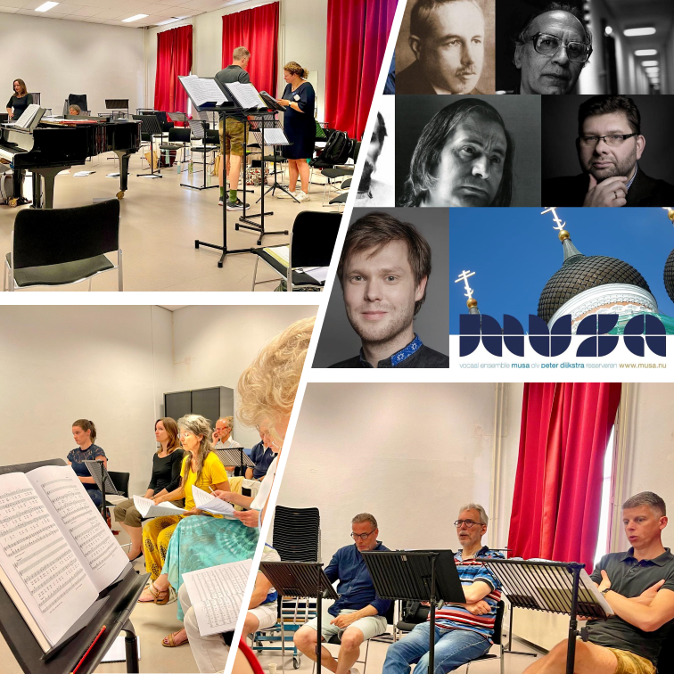 EnsembleMusa's tweet photo. Langs de oostgrens van Europa komt schitterende koormuziek die de grenzen overstijgt en de wens opklinkt naar een betere toekomst.

Vandaag heerlijk gerepeteerd en genoten van deze mooie muziek!

24 juni 20:15u Noordwijk
25 juni 15:30u Utrecht

Kaarten: https://t.co/K3yvL7fm8z https://t.co/oEqwQBuuGE