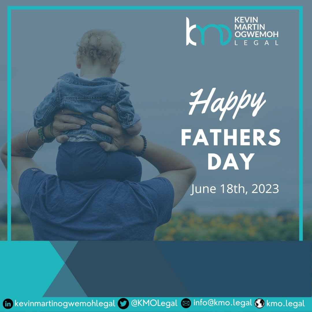 KMOLegal's tweet photo. Happy fathers day!

#fathersday2023
#kmolegal 
#lawfirm 
#premiumlegalservice https://t.co/S0Vdd6MjfV