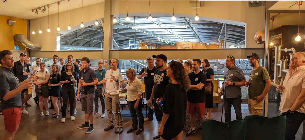 Last week's #PeoplePlanetPint network was a great chance to get involved in #GreatBigGreenWeek, so Sylvia <a href="/CynnalCymru/">CynnalCymru</a> joined forces with network organisers Ant  <a href="/motionmanor/">Motion Manor - The Animation & Illustration Studio</a> and Dan <a href="/SolvingSapien/">Dan Ward</a> to ask "What inspires you to take action on the climate and nature crisis? 1/15