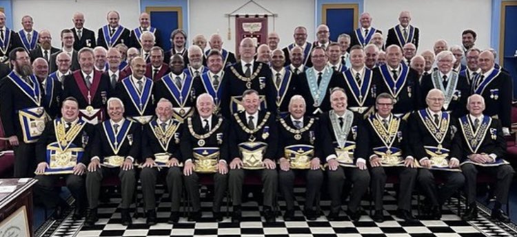 DerbysFreemason's tweet image. The Fons Vitae Lodge inaugural Tripartite Meeting with the Old Worksopian &amp;amp; Old Destonian Lodges.

Some distinguished Brethren were in attendance to see a wonderful passing ceremony 🙌
#Derbsyhire #Staffordshire @NottsMasons #Freemasons 
@UGLE_GrandLodge