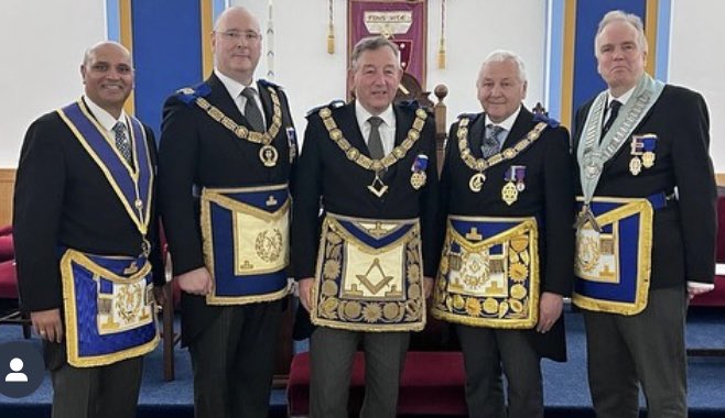 DerbysFreemason's tweet image. The Fons Vitae Lodge inaugural Tripartite Meeting with the Old Worksopian &amp;amp; Old Destonian Lodges.

Some distinguished Brethren were in attendance to see a wonderful passing ceremony 🙌
#Derbsyhire #Staffordshire @NottsMasons #Freemasons 
@UGLE_GrandLodge