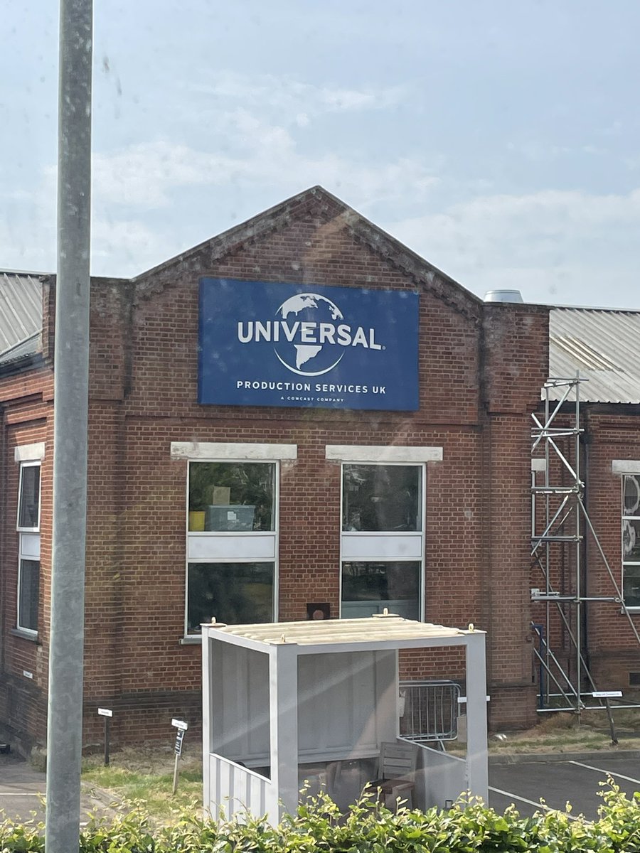 Passing by Universal Production Services building here in Elstree near London.