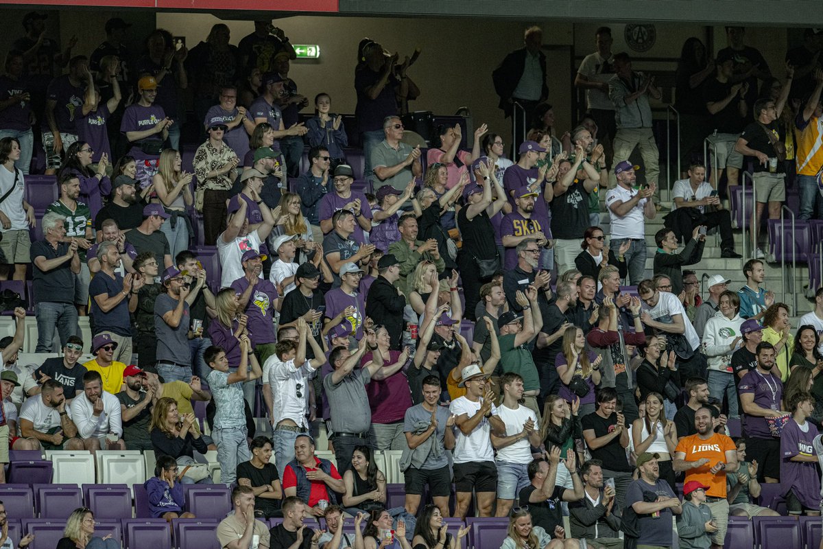 Vienna Vikings (@viennavikings) on Twitter photo What A Crowd!
We π You, #Vienna. See you next Saturday at Hohe Warte!
#PurpleReign | πΈ <a href="/kingofkick2/">Peter Kramberger</a> What A Crowd!
We π You, #Vienna. See you next Saturday at Hohe Warte!
#PurpleReign | πΈ <a href="/kingofkick2/">Peter Kramberger</a>