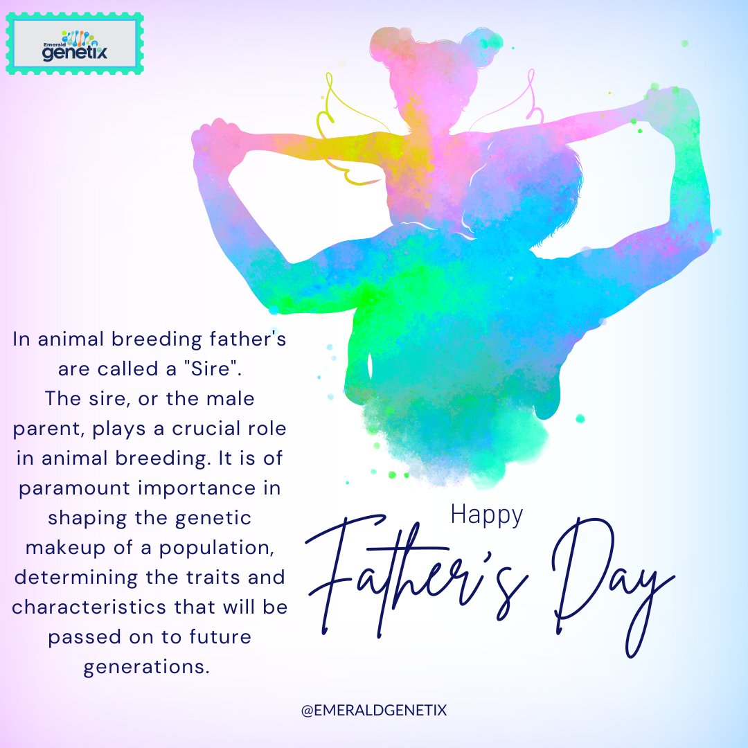 EmeraldGenetix's tweet photo. We celebrate all fathers today a we mark another #FathersDay #fathersdayweekend  #FathersLove #fathersdaygifts https://t.co/l9rUaMcF8B