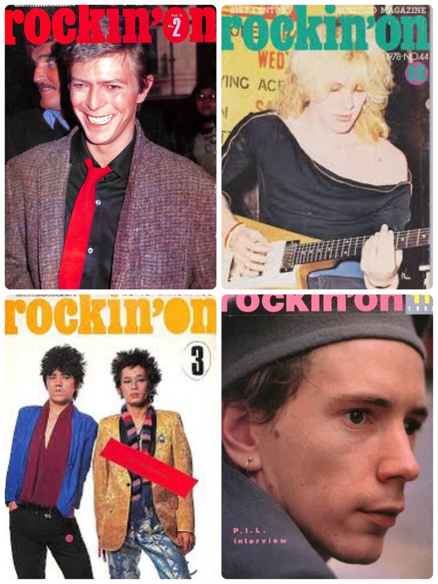 bunkenandrock's tweet photo. 『rockin'on ロッキング・オン』バックナンバー再入荷しました。https://t.co/qtR15thfMG⇐こちら���らご購入になれます。文献書院&ブンケンロックサイドにて出品中 #ロッキング・オン #デヴィッド・シルヴィアン #デヴィッド・ボウイ #PMODE #RCサクセション #ジョン・ライドン #デボラ・ハリー #古本 https://t.co/8dMba3A02f