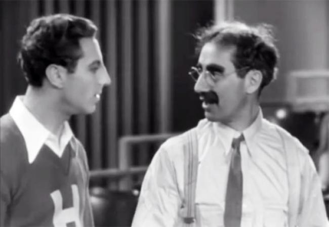 #Zeppo: Anything further, Father?
#Groucho: Anything further, Father? That can't be right. Isn't it anything farther, further?
Happy #FathersDay2023 UK