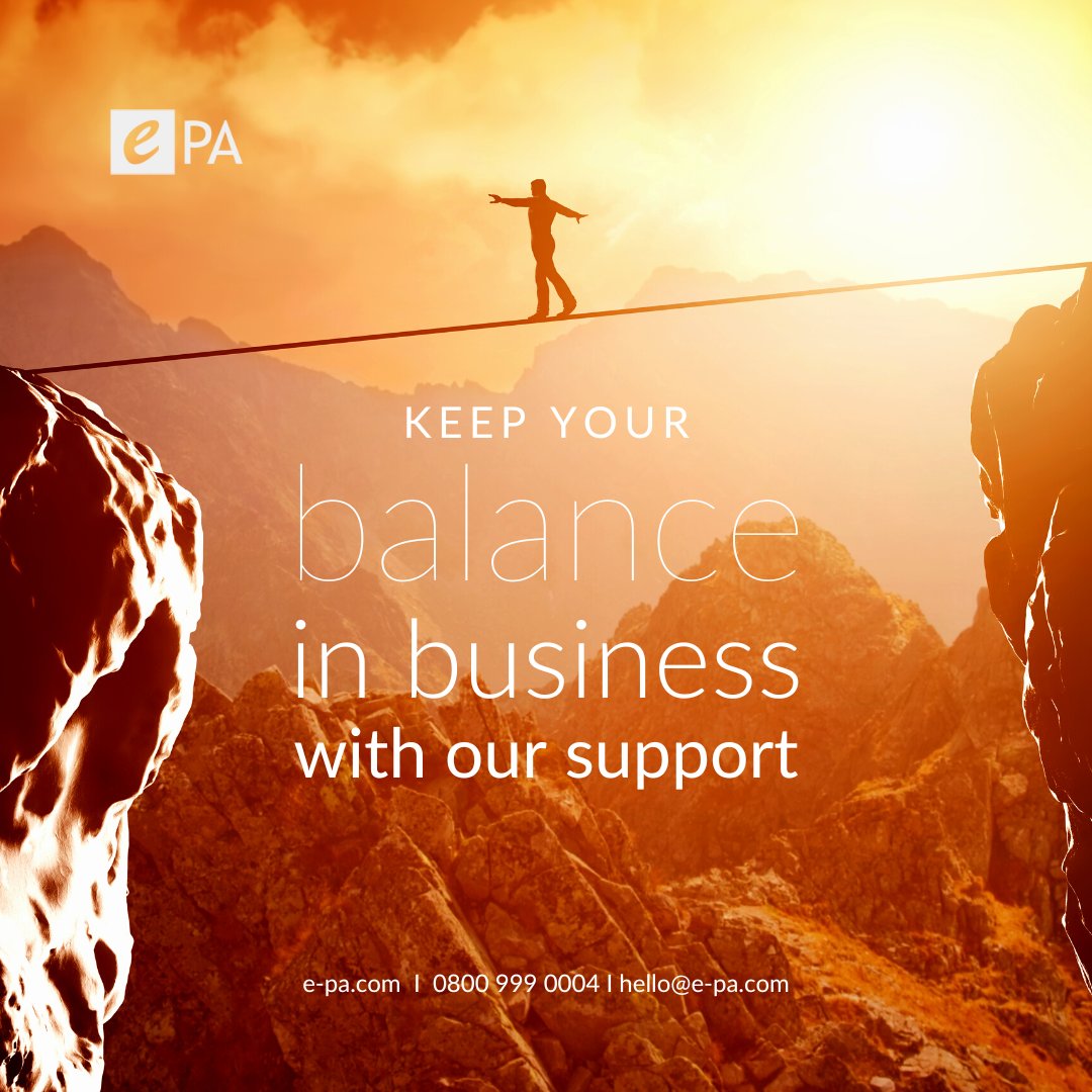 ePA_virtualserv's tweet image. Balancing all aspects of a business can be tricky work.
Enjoy an entire team of experts in all departments, who work with your business exactly as if based in the office.
e-pa.com

#business #support #outsourcedsolutions #b2b #customerservice