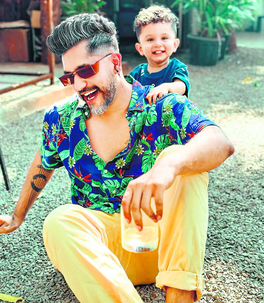 htcity's tweet photo. @SuyyashRai
Since the day #Nirvair was born, I have hardly stepped out of the house. I was lucky to be with him during all his firsts. Spending time with him was a lot easier for me as I stopped doing TV in 2017. I have a studio at home & most meetings happen there itself. https://t.co/y5R3pcOtuX
