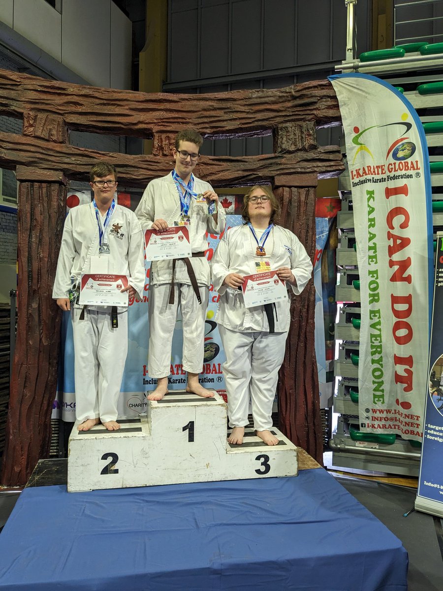 Dylan Joyce, Inclusion Karate  World Championship 2023 Bronze medallist ❤️