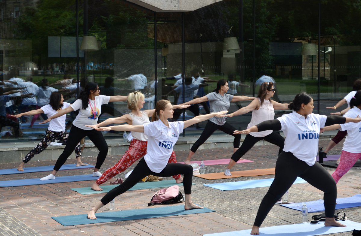 Cllr Dr Juna Sathian (@junasathian) on Twitter photo International Yoga Day Celebration 2023, a joint event by the Indian Consulate <a href="/CGI_Bghm/">India in Birmingham</a> <a href="/HCI_London/">India in the UK</a> and <a href="/NewcastleCC/">Newcastle City Council</a>, was held for the first time in Newcastle upon Tyne at the Civic Centre. Thank you, Lord Mayor of Newcastle, Cllr Veronica Dunn, for opening the event🙏 International Yoga Day Celebration 2023, a joint event by the Indian Consulate <a href="/CGI_Bghm/">India in Birmingham</a> <a href="/HCI_London/">India in the UK</a> and <a href="/NewcastleCC/">Newcastle City Council</a>, was held for the first time in Newcastle upon Tyne at the Civic Centre. Thank you, Lord Mayor of Newcastle, Cllr Veronica Dunn, for opening the event🙏