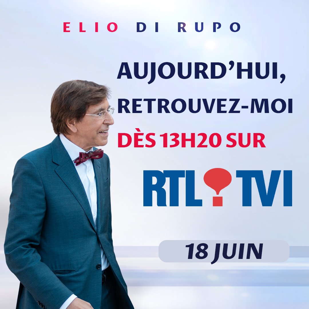 🎙️ Aujourd'hui, retrouvez-moi en télévision sur RTL-TVI dès 13h20 pour la dernière émission de @grikos ! 📺
À tout à l'heure ! #DimancheRTL